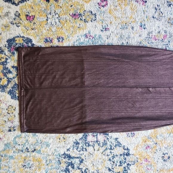 METALLIC bodycon dress - Picture 5 of 14